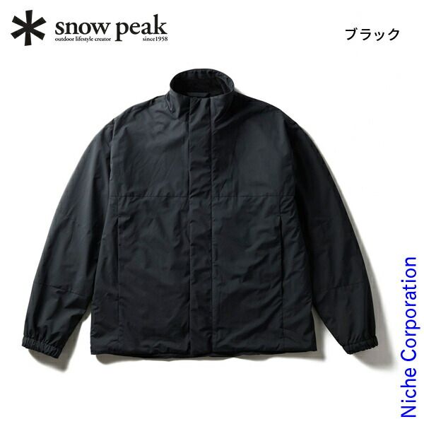 スノーピーク オクタ ノマド ジャケット JK-25AU018 019 ブラック XL