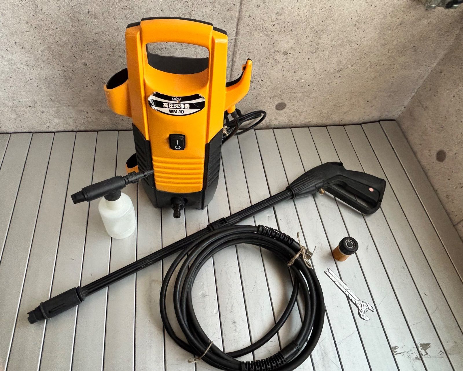 タカギ  高圧洗浄機  WM-10【お買得　新品未使用‼️】 WM-10 高圧洗浄機 1台 M&M 【通販モノタロウ】