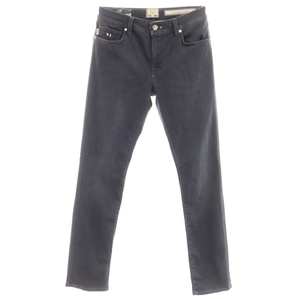 【中古】トラマロッサ Tramarossa ストレッチ ジーンズ デニムパンツ グレー【サイズ33】【メンズ】
