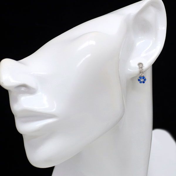 Pt900 アウイナイト　ダイヤモンド　ピアス 希少 Pt900 アウイナイト ダイヤモンド ピアス 0.18ct D0.28ct