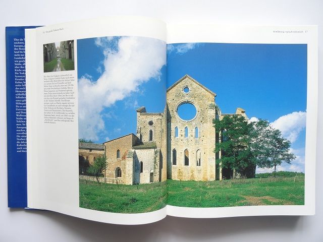 洋書トスカーナ大型写真集 本 イタリア 建築 風景 景色 教会 洋書
