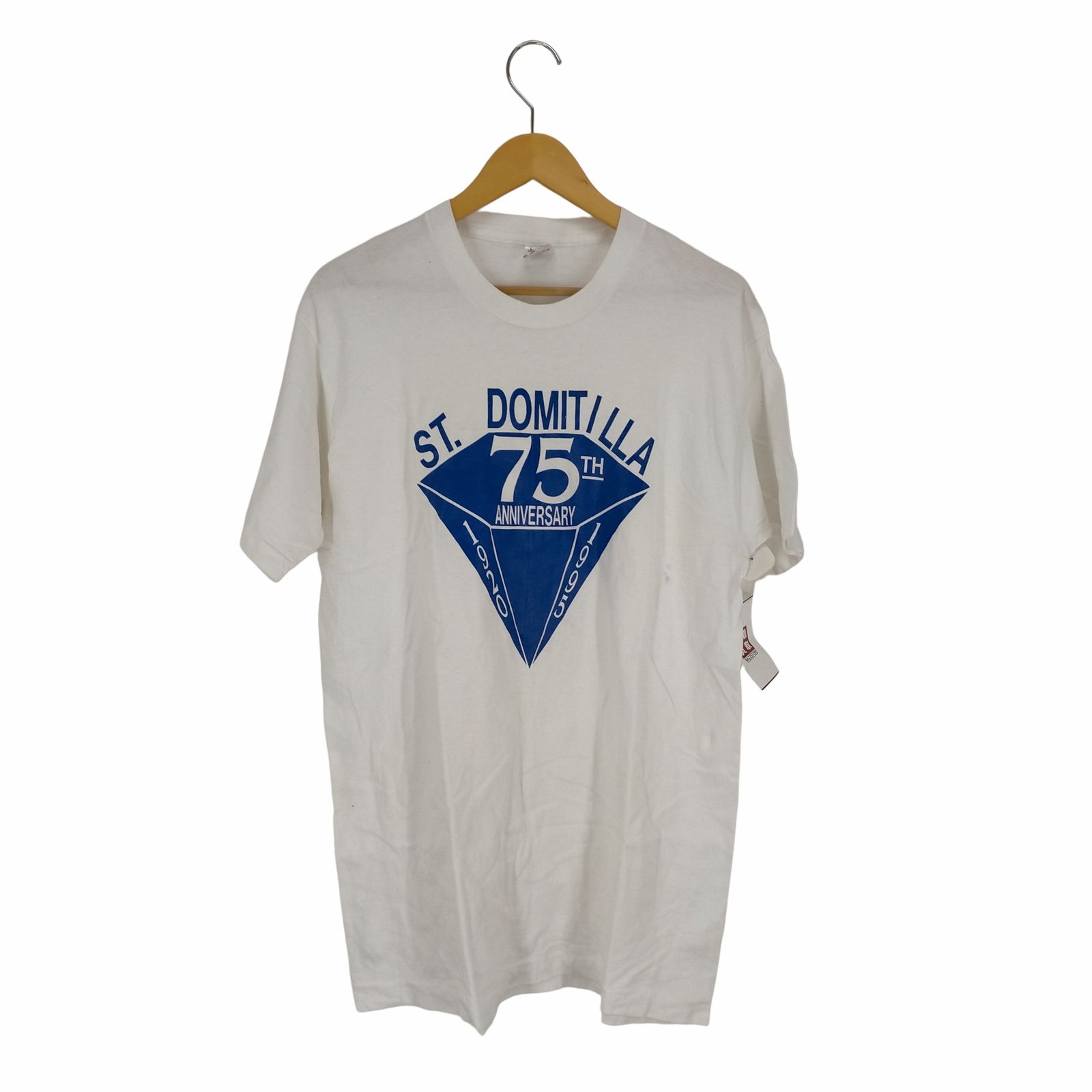 90s TOSHIBA 東芝　企業Tシャツ　XL フルーツオブザルーム　白多少の値下げには対応致します