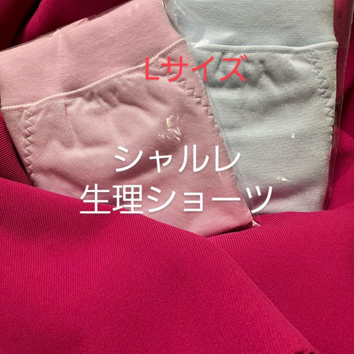 【時間指定不可】 シャルレ生理用ショーツ2枚Lサイズ！ メルカリ - 下着・アンダーウェア