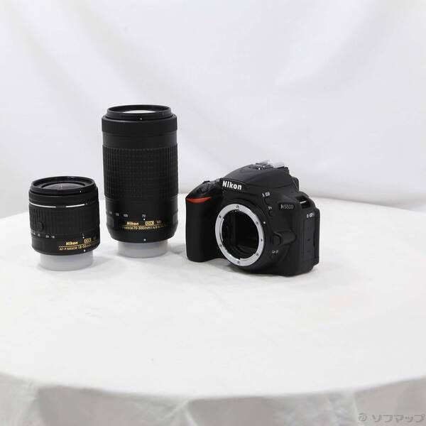 Nikon D5600 ダブルズームキット デジタル一眼レフカメラ ニコン 一眼レフカメラ D5600 ブラック ダブルズームキット