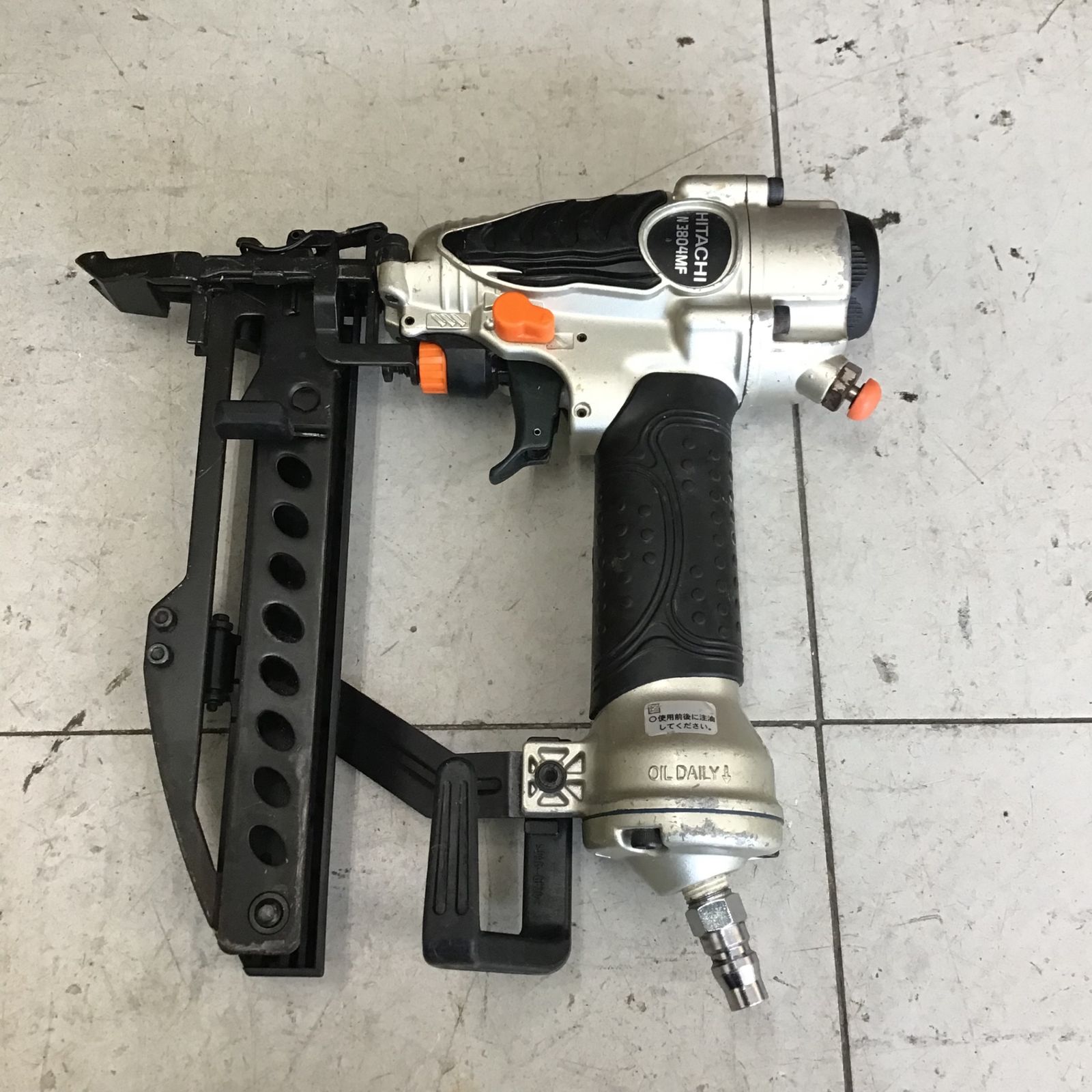 現状品】ハイコーキ/HIKOKI ※旧:日立工機 常圧フロアタッカ N3804MF 