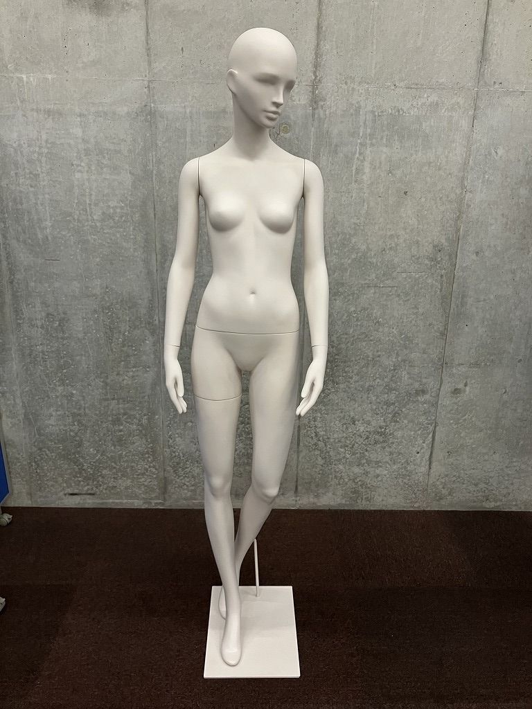 立ちマネキン　全身④　支え棒と台つき！