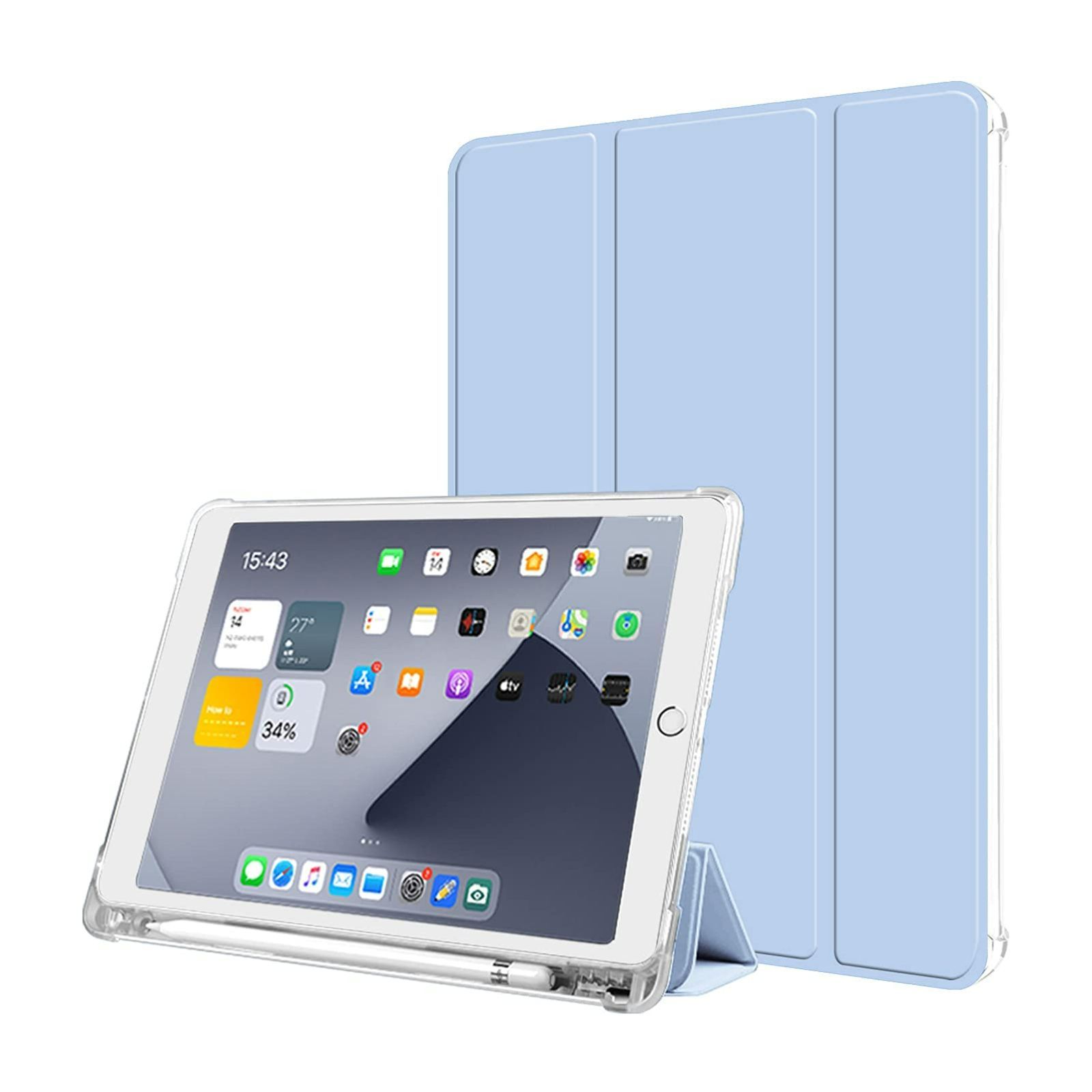 最大88%OFFクーポン iPad ケース 第6 5世代 9.7インチ シェルカバー 半透明 ラベンダー