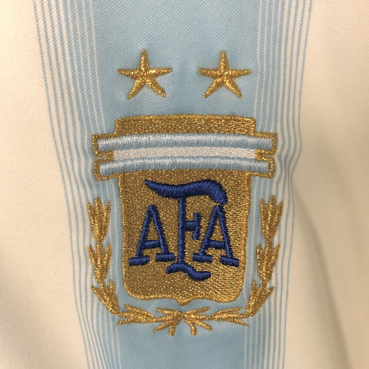 adidas - サッカーアルゼンチン代表　ユニフォーム　adidas　ゲームシャツ　アディダス アルゼンチン代表 ユニフォーム「Adidas/アディダス
