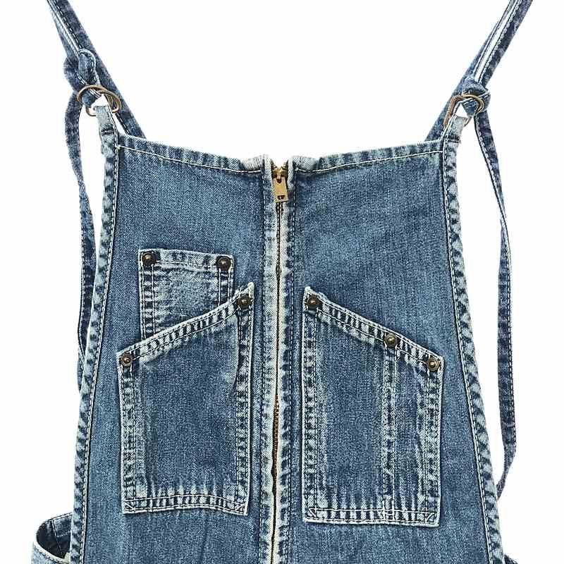 美品ドゥーズィエム クラス購入 ジョンブル☆フレンチサロペット Ｍ インディゴ 美品ドゥーズィエム クラス購入 ジョンブル☆フレンチサロペット