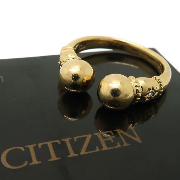 値下げ 中古 CITIZEN ふさわしく １８k ネックレス