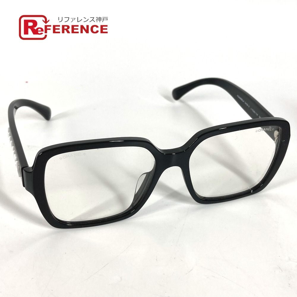 CHANEL シャネル 眼鏡 ロゴ スクエア 5408-A プラスチック - メルカリ