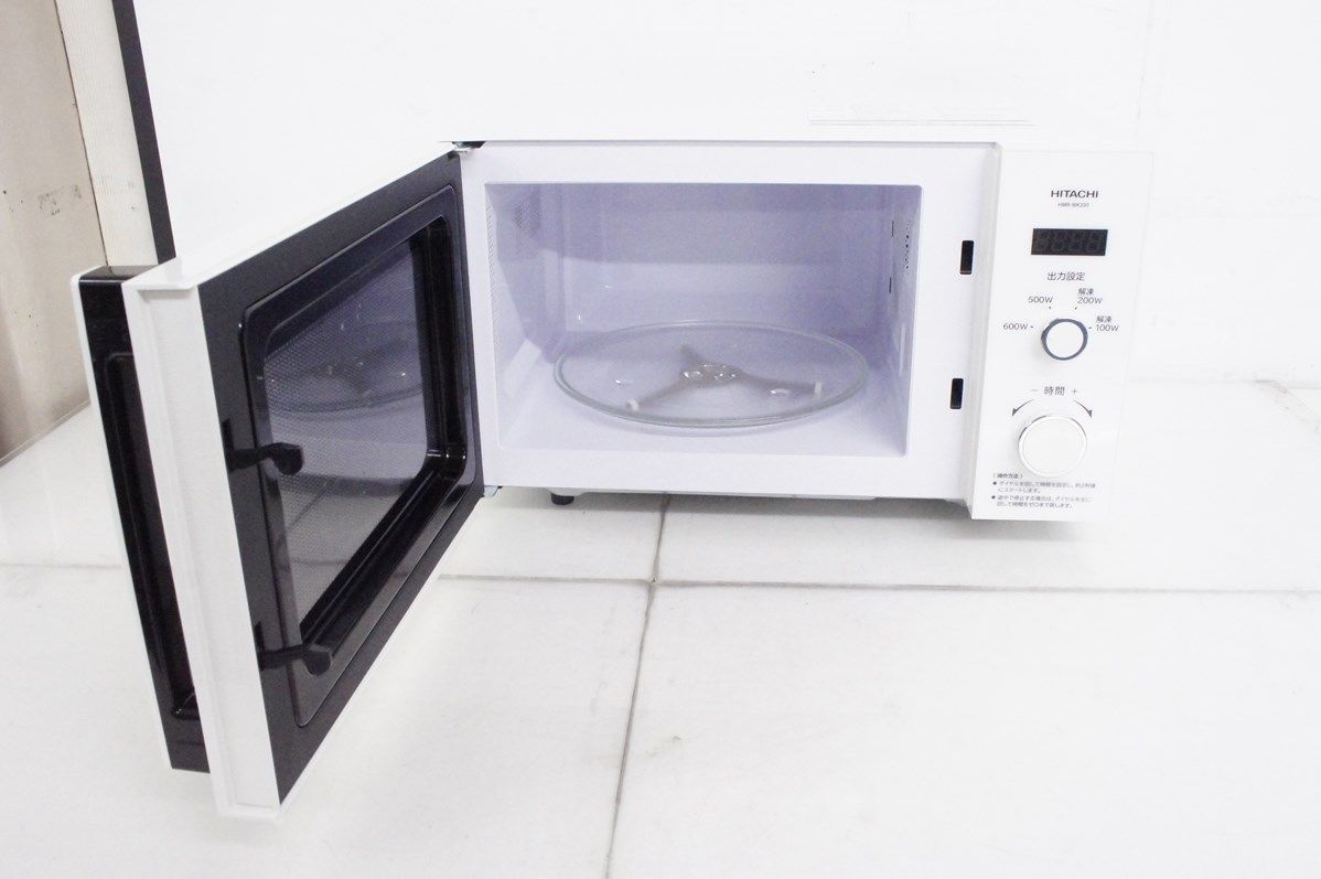 【中古】日立 電子レンジ HMR-BK220-Z5 22L 50Hz（東日本専用） 中古】日立 電子レンジ HMR-BK220-Z5 22L 50Hz（東日本専用） - メルカリ