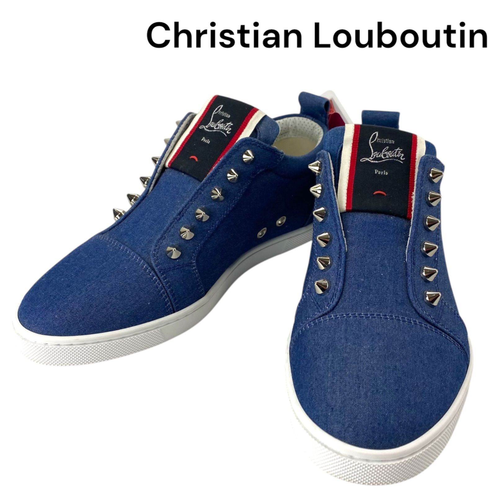 美品Christian Louboutin スニーカー F.A.V Fique A Vontade 37 