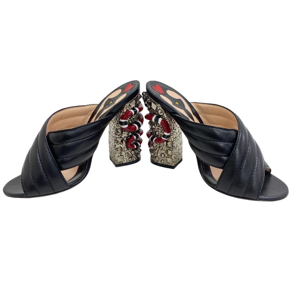 GUCCI シルバー ハイヒールサンダル グッチ レディースシューズ/靴ミッドヒールサンダル | GUCCI® JP