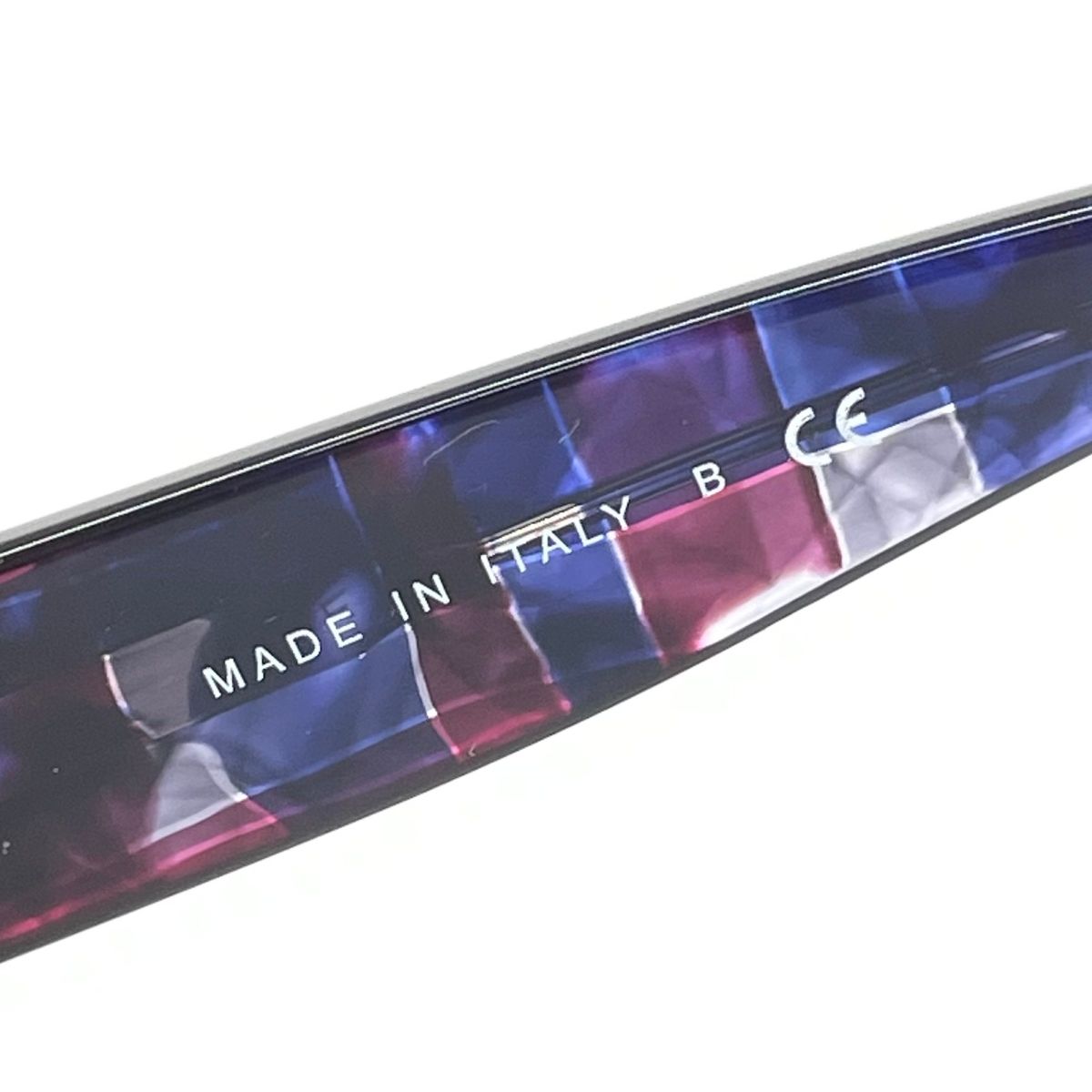 美品 CHANEL シャネル サングラス 5323A パープル レディース マーブル