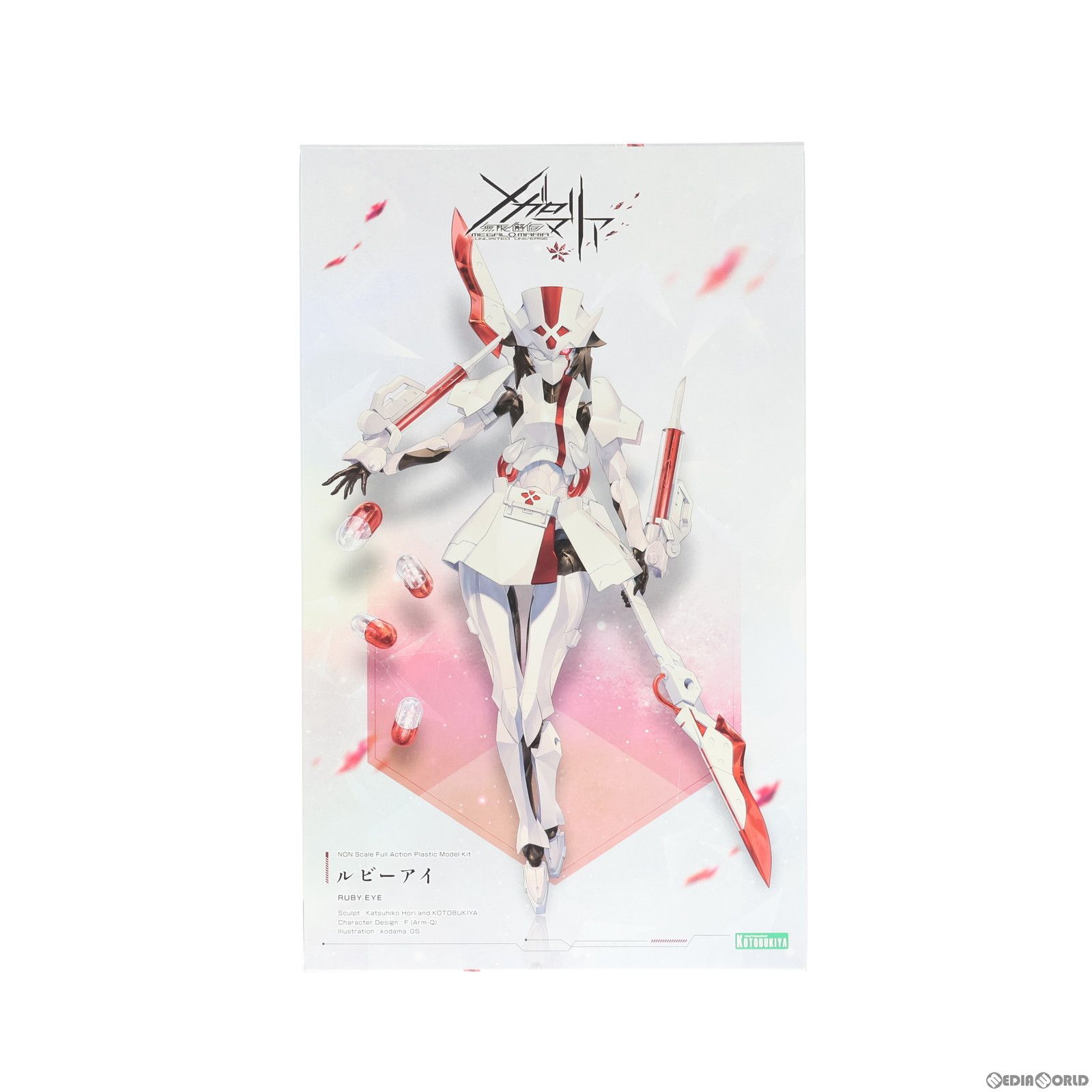 KOTOBUKIYA - コトブキヤショップ限定特典付属 ルビーアイ 無限邂逅メガロマリア プラモデル(CX007) コトブキヤ コトブキヤショップ限定特典付属 ルビーアイ 無限邂逅メガロ