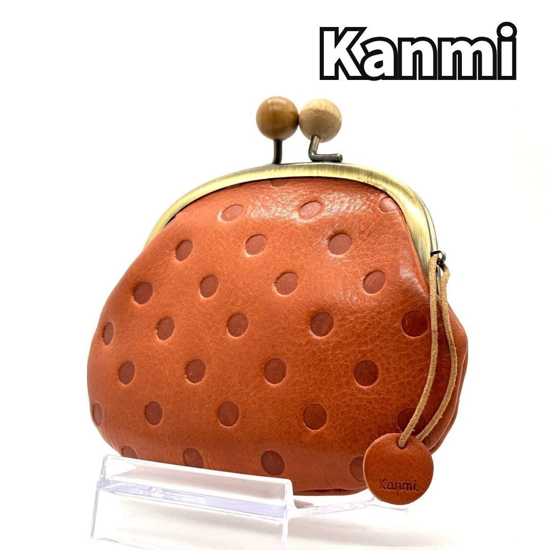 キャンディキャンディ❣️ガマ口　バック　お財布　超レア❗　昭和レトロ 大人の可愛げ、木玉がま口✨】 Kanmi. カンミ キャンディ ふたご