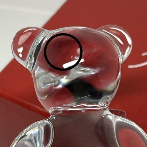 美術品・アンティーク・コレクション Baccarat ノエル テディベア