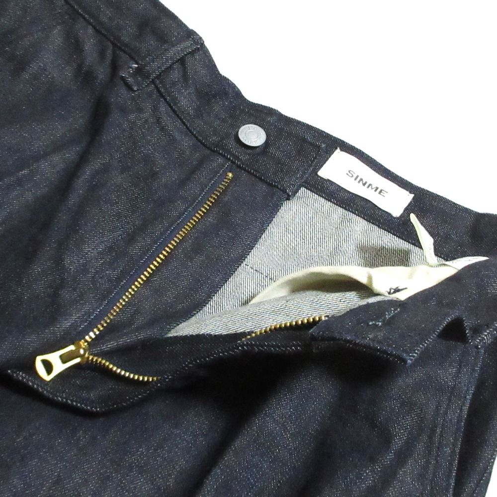 ワイドデニムパンツ