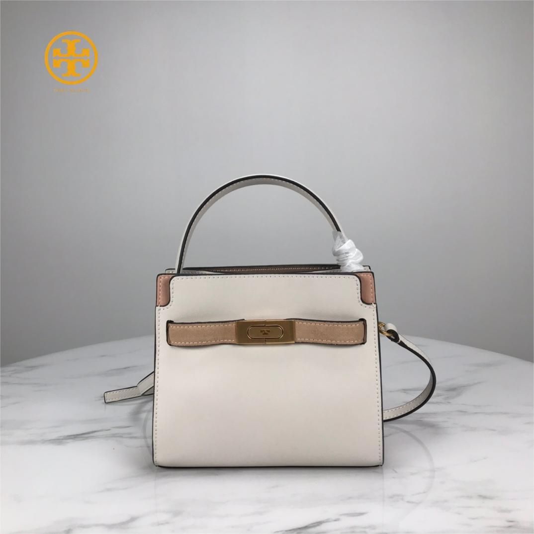 トリーバーチ バッグ Tory Burch サッチェルスモール リー ラジウィル ダブル バッグ ショルダーバッグ ミニ ハンドバッグ クロスボディ バッグ アウトレット品 レディース ホワイト # 75662 - メルカリ