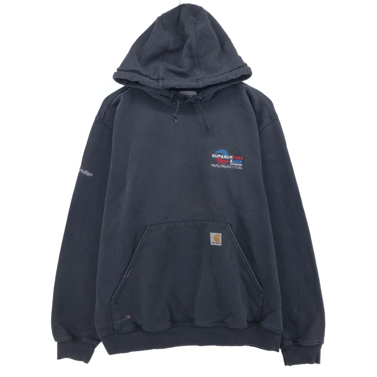 古着 カーハート Carhartt スウェットプルオーバーパーカー メンズL相当 長袖/eaa491927