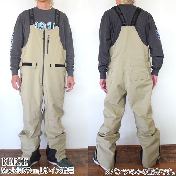  25-26 ビヨンドメダル テックビブパンツ3 L BEYOND MEDALS TECH BIB PANTS 3 スノーボード ウエア パンツ 25-26-PT-BML ウェア(女性用) スノーボード