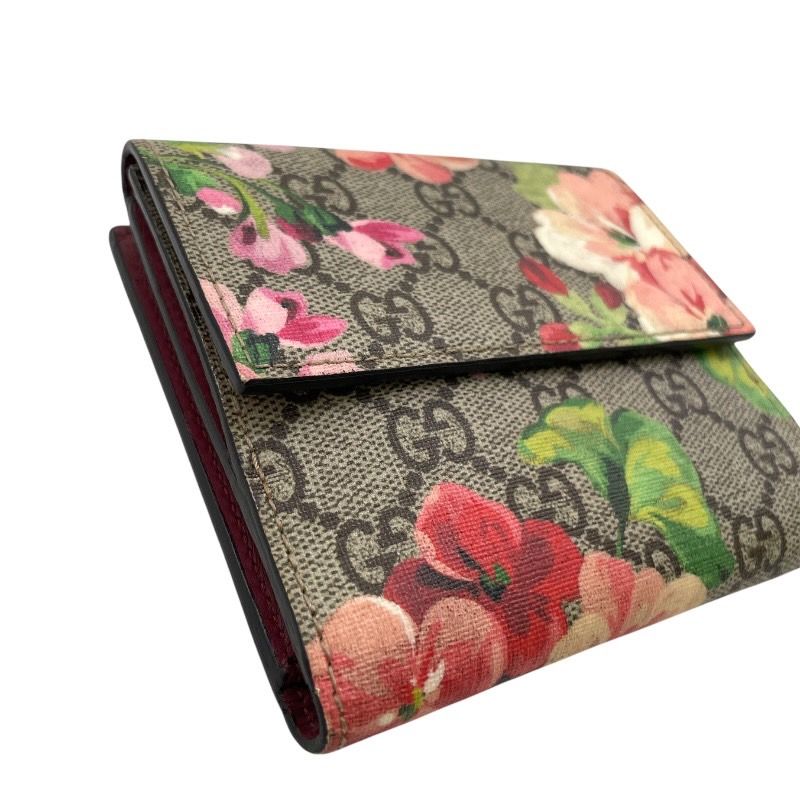 GUCCI】グッチ Wホック 410071 二つ折り財布 レディース GG