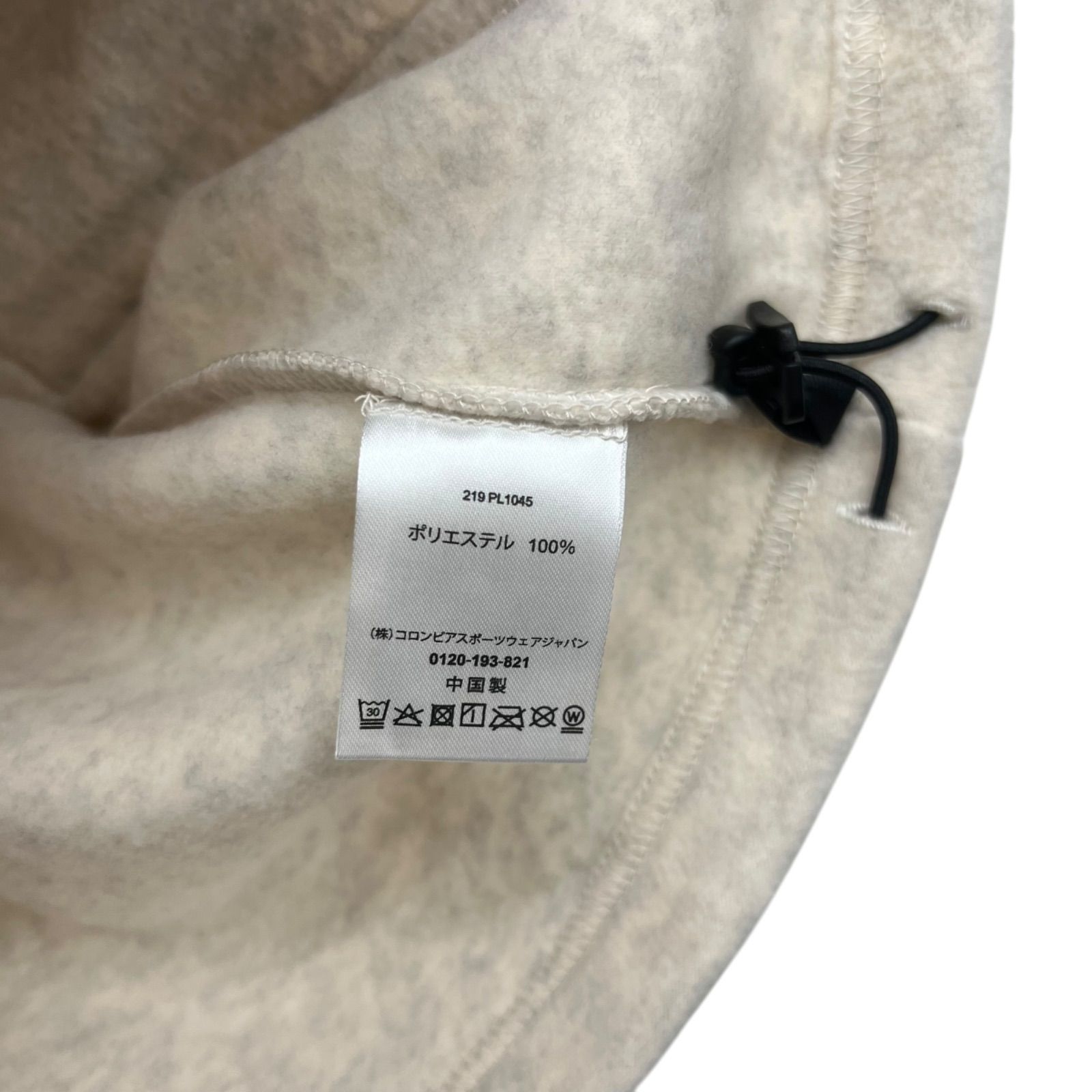 Columbia フリースベスト M アイボリー レディース アウトドア 
