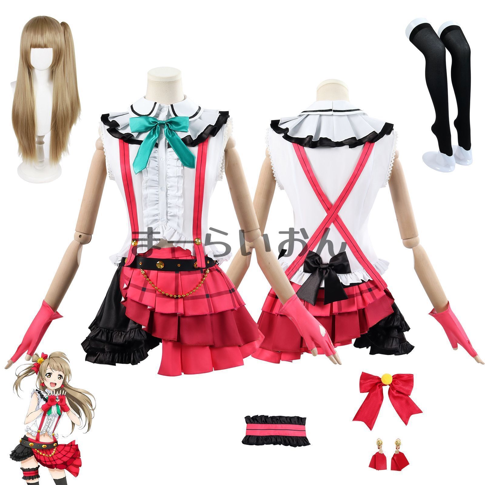 鳴潮 カンタレラ コスプレ フルセット 美品 カンタレラ コスプレ