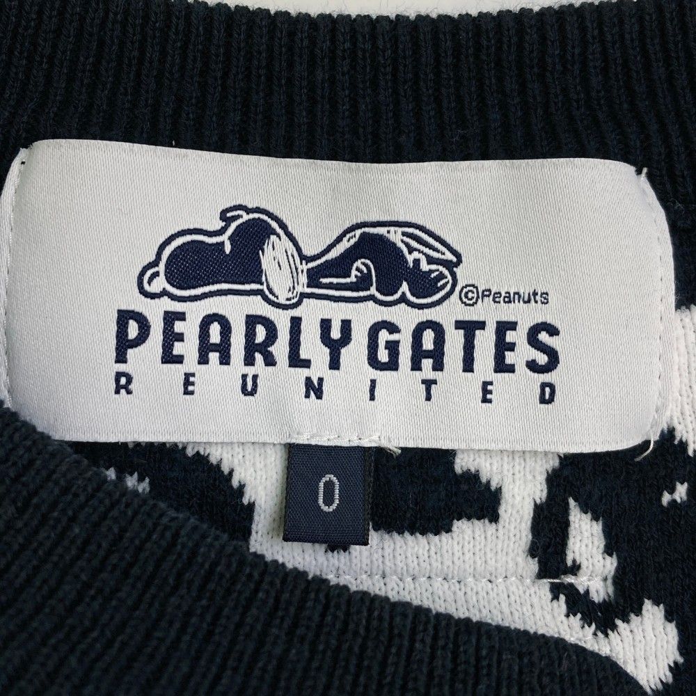 PEARLY GATES スヌーピー ゴルフニット レディース PEARLY GATES