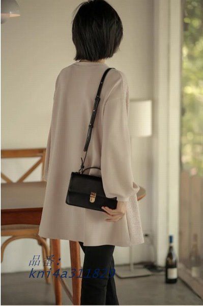 安価な シャツワンピース チュニック トップス 長袖 裾広がり ベージュ フ ワンピース 細く見える 上品 ミセス kni4a311829 只今タイムセール中。