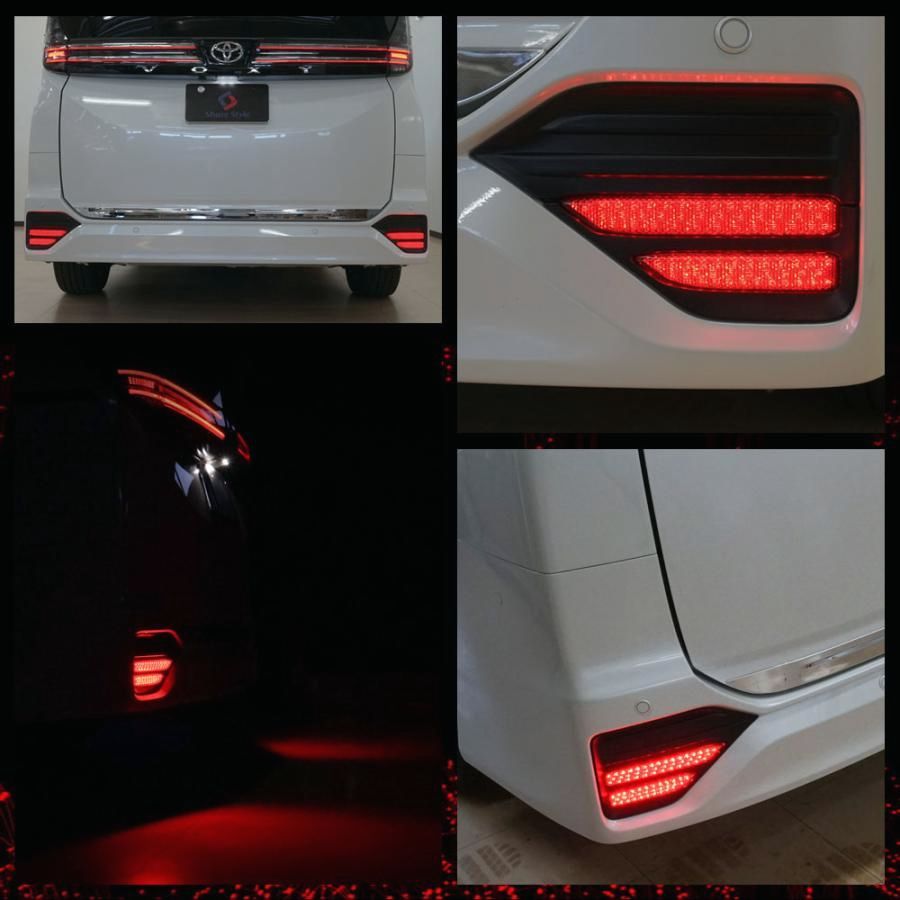 切替機能 光るLEDリフレクターで視認性アップ