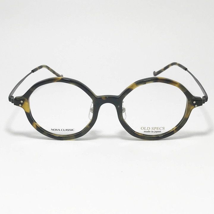 NOVA CLASSIC ノヴァ クラシック HAND MADE ITEM ハンドメイド 国産 クラシック 眼鏡 メガネ フレーム サングラス OS5041-6-45 度付可 ブラウンデミ