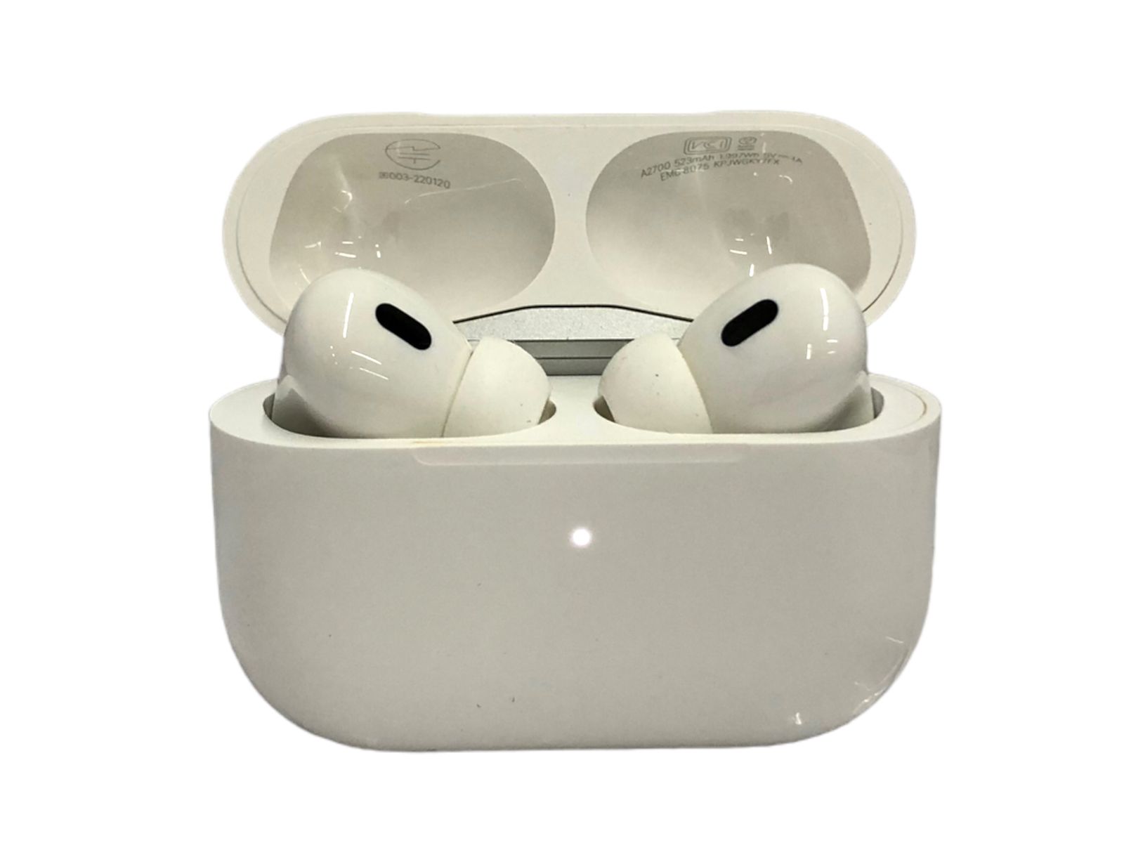 Apple (アップル) AirPods Pro 第二世代 MQD83J/A ホワイト ワイヤレスイヤホン 家電/078 - メルカリ