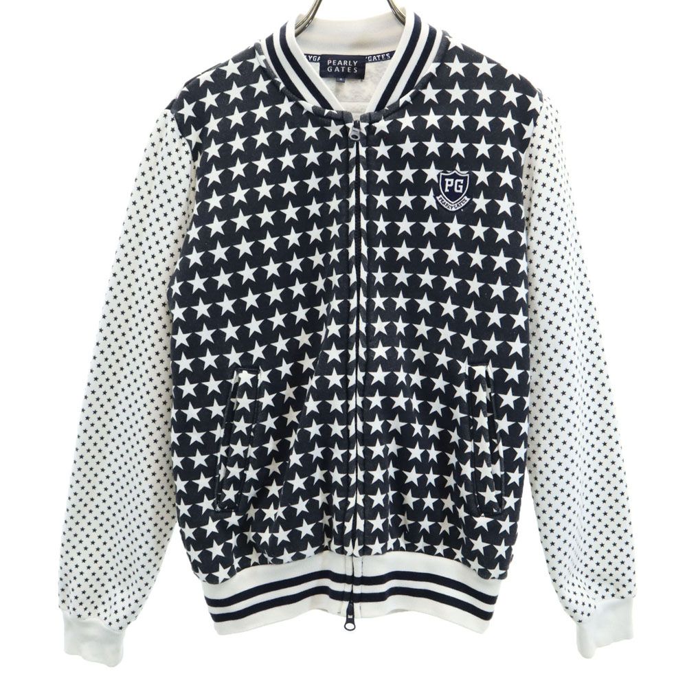 パーリーゲイツ 長袖 ジップアップジャケット レディース【サイズ（0）】 パーリーゲイツ 長袖 ジップアップジャケット レディース