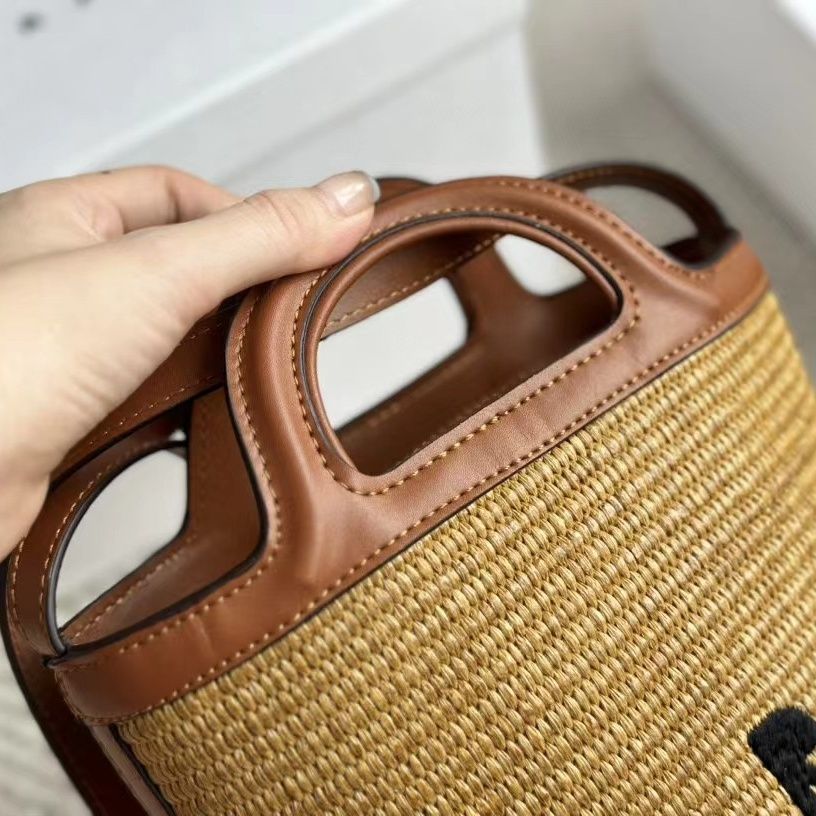 セール中】MARNI マルニ トートバッグ かごバッグ 巾着付き バケット  