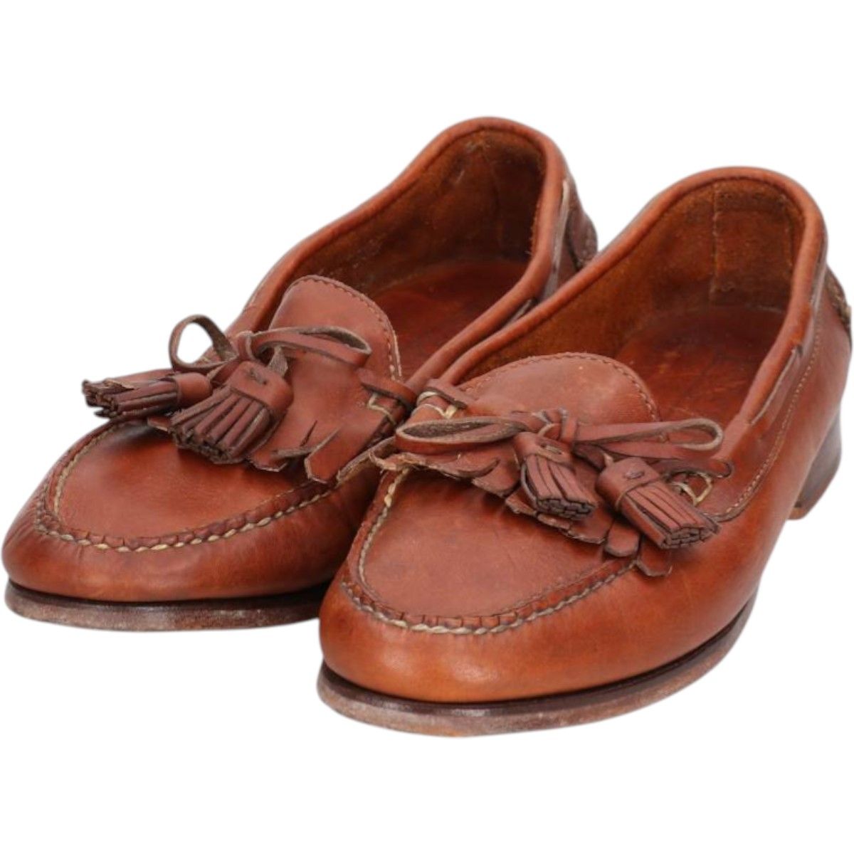 古着 ランズエンド LANDS END キルト タッセルローファー 8 1/2 メンズ26.5cm相当/saa013533