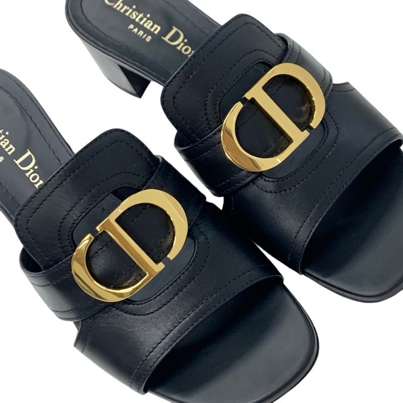 【本革×CD ロゴ 】 DIOR 30 Montaigne サンダル 本革×CD ロゴ 】 DIOR 30 Montaigne サンダル (Dior/サンダル