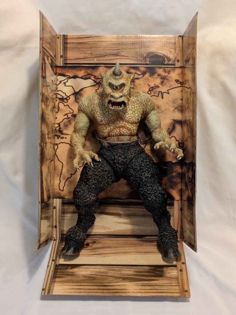 X PLUS PAINTED SOFT VINYL THE 7TH VOYAGE OF SINDBAD CYCLOPS 12