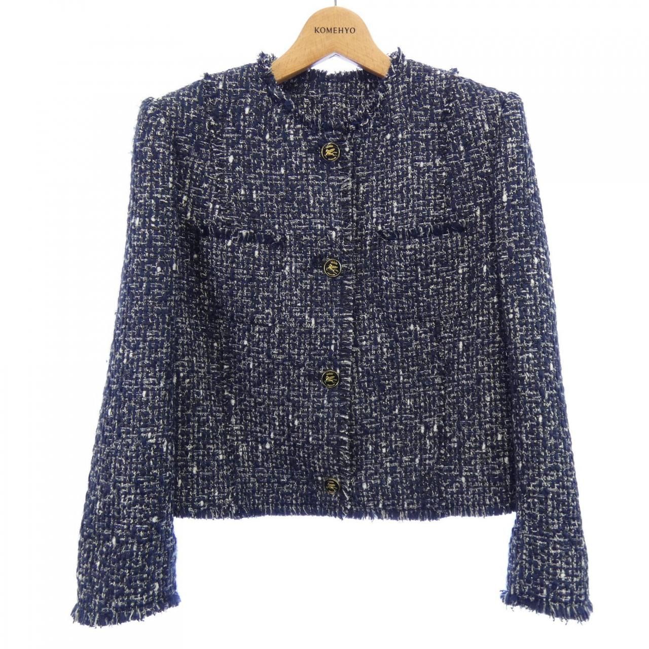 エトロ ETRO ノーカラージャケット