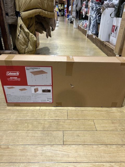 静岡店 店頭在庫 ♥ コールマン 2000034611 ﾌｫｰﾙﾃﾞｨﾝｸﾞﾘﾋﾞﾝｸﾞﾃｰﾌﾞﾙ90