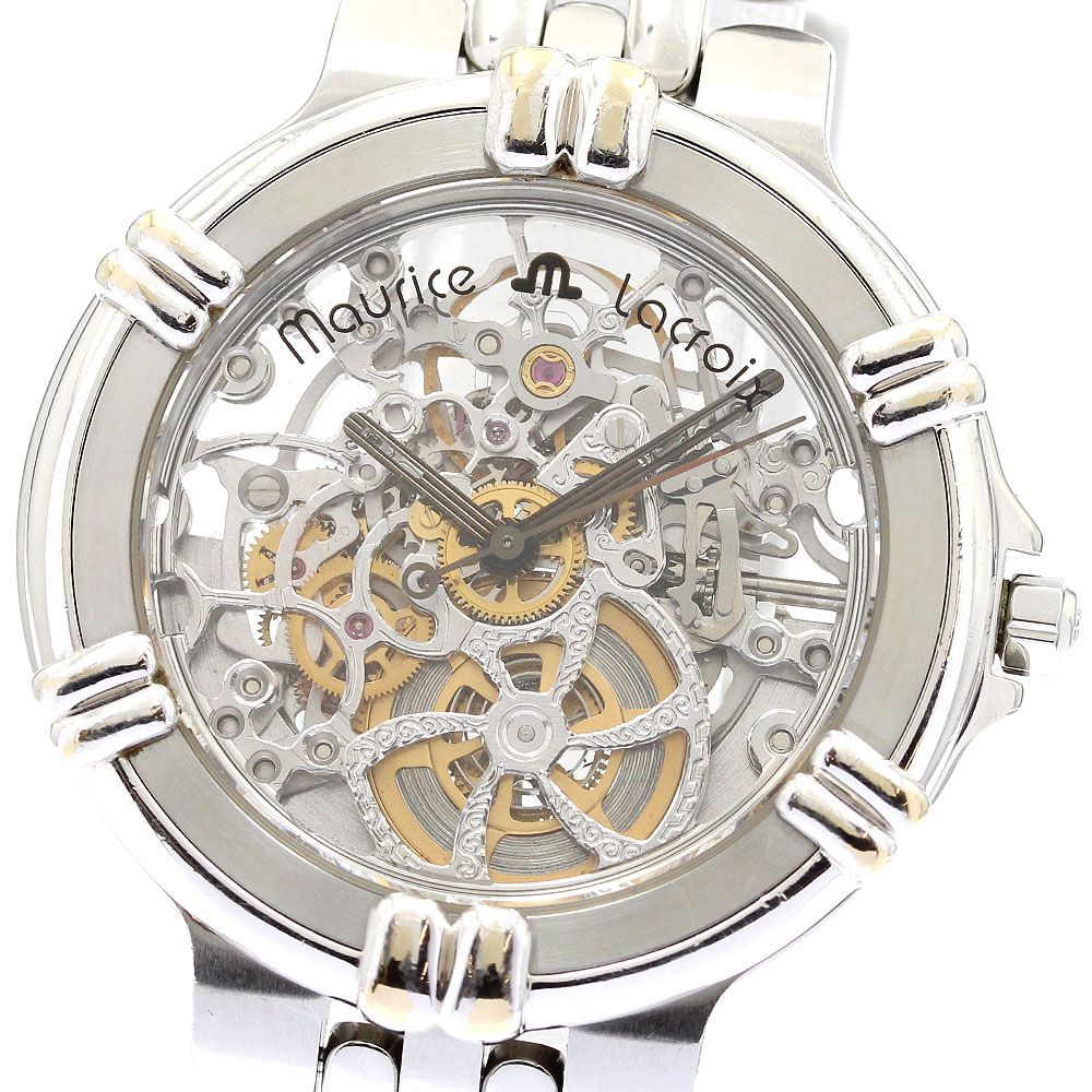 モーリスラクロア MAURICE LACROIX 14419 カリプソ スケルトン 自動  