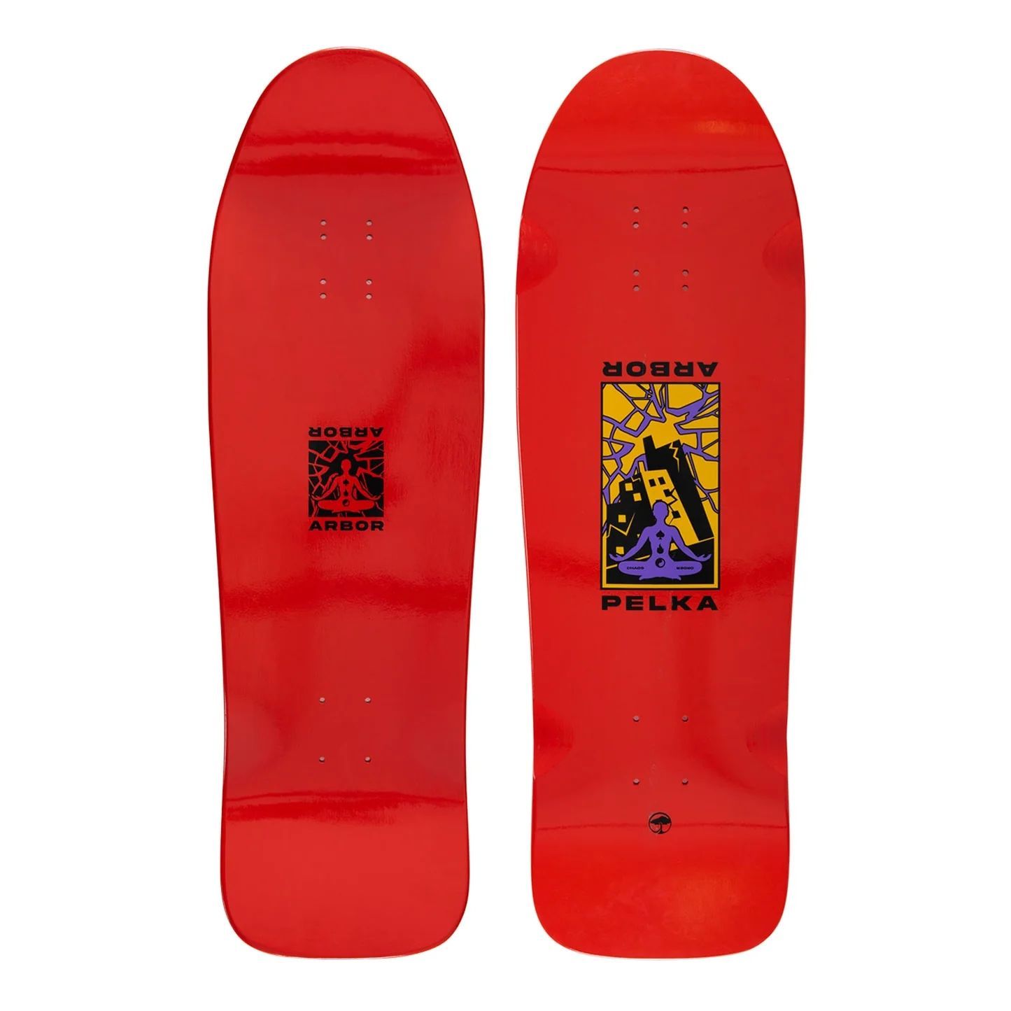 9.75 ARBOR アーバー MUTATOR Ace Pelka Chaos Shaped DECK デッキ クルーザーにも スケートボード スケボー SKATEBOARD