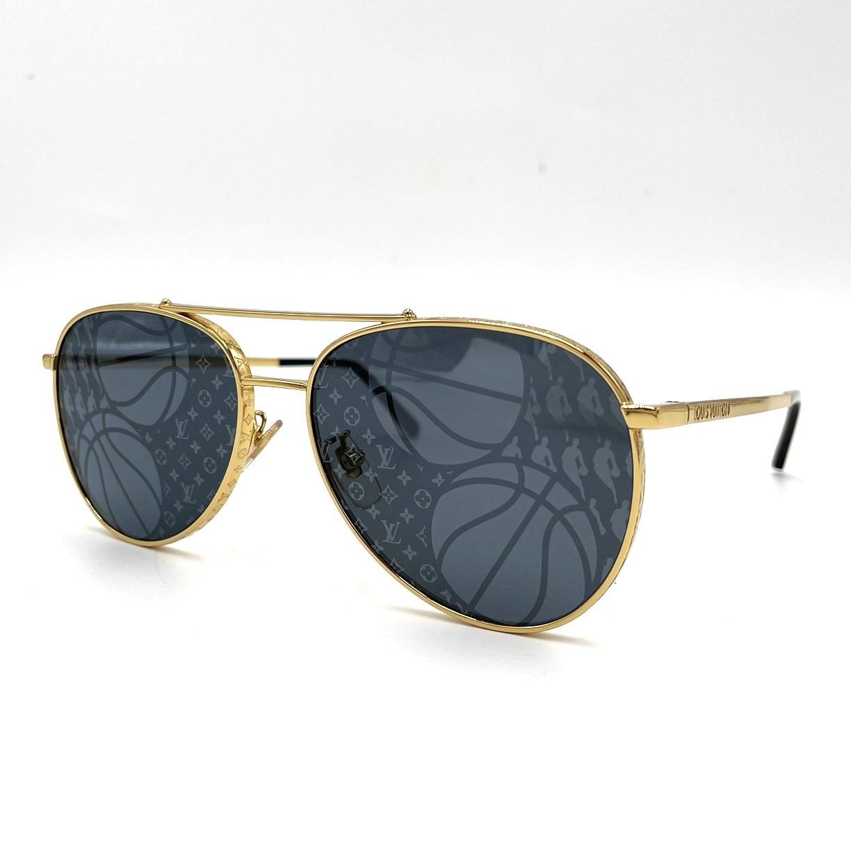 【K171】LOUIS VUITTON（ルイヴィトン）/NBAコラボレーション/キャッチパイロット/ティアドロップ/サングラス