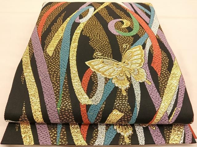 平和屋着物□袋帯 西陣 まとめて100点 鳳凰 向い鶴 蝶 花柄 楽器
