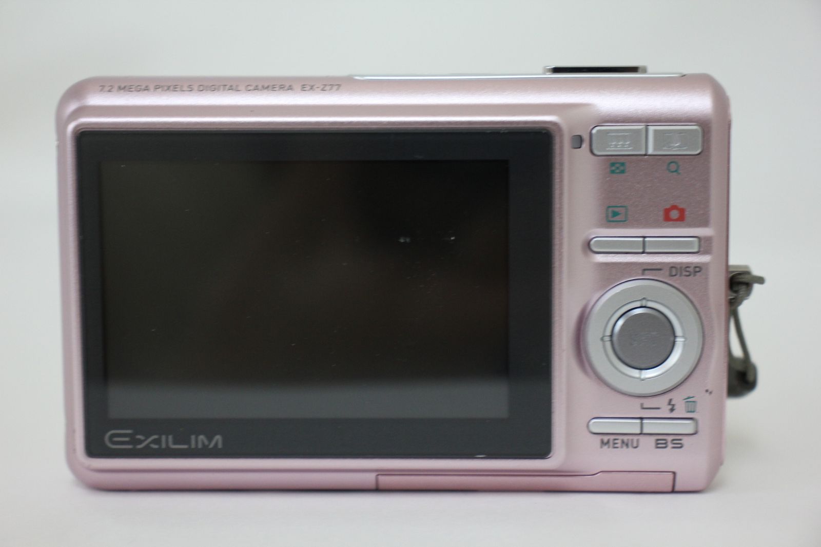 返品保証】 カシオ Casio Exilim EX-Z77 ピンク 3x バッテリー