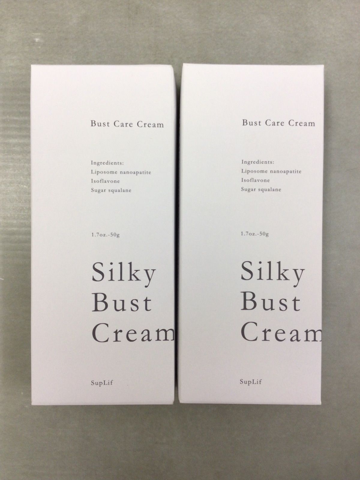 D911 K SupLif Silky Bust Cream シルキーバストクリーム ベルガモットの香り 50g 2点セット