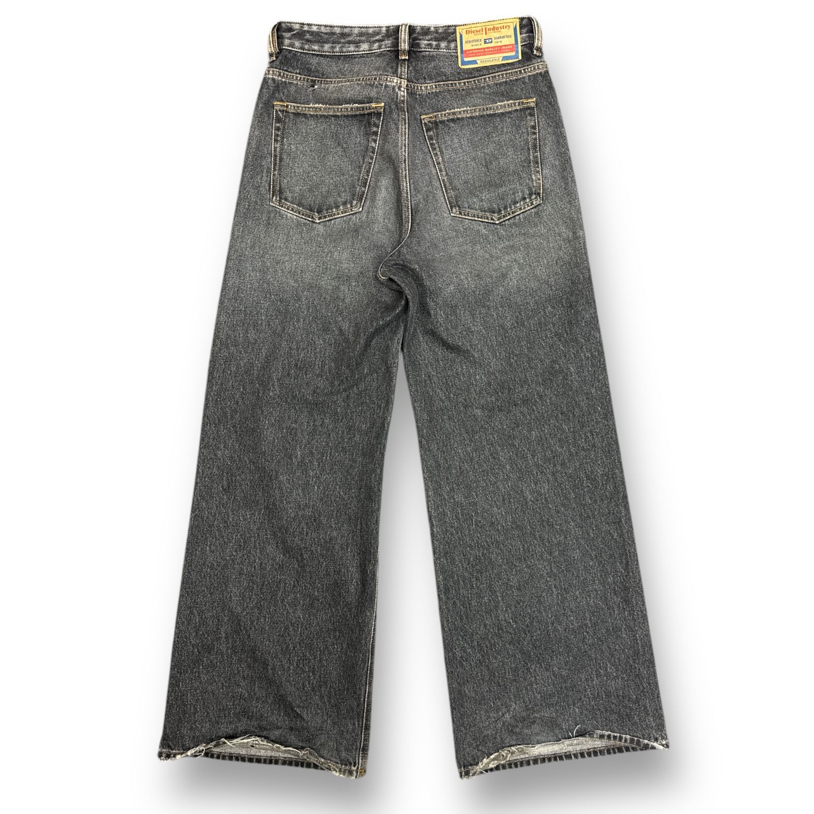 定価53900円 DIESEL D-Rise Straight Jeans ダメージストレート 