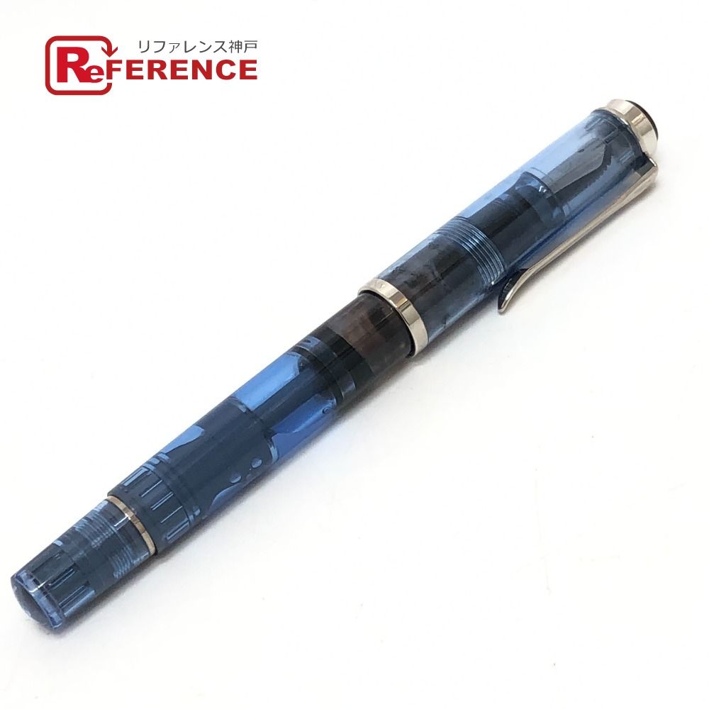 PERIKAN ペリカン 万年筆 クラシック M200 スケルトン プラスチック ブルー