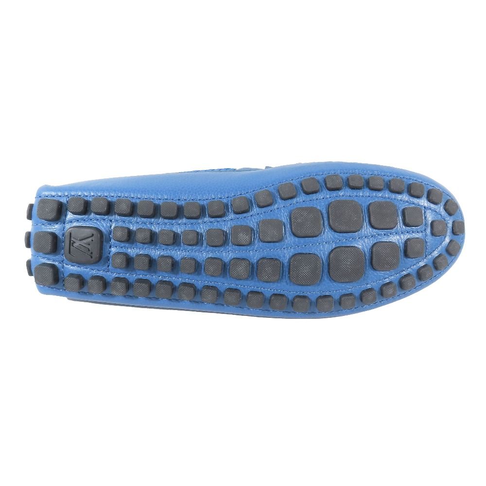 新品同様 LOUIS VUITTON ルイヴィトン レザー ローファー モカシン